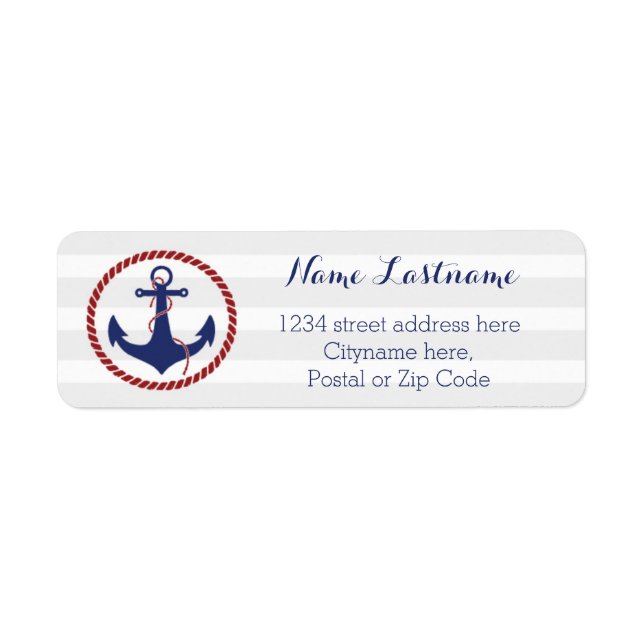 Cute Nautical Anchor (Front)