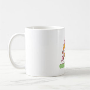 Cute Neko Cat and Koinobori Carp Streamer Coffee Mug
