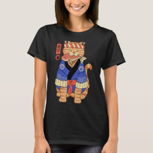 Cute Neko Sushi Bar T-Shirt