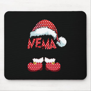 Cute Nema Claus New Christmas Santa Claus Mouse Mat