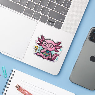 Cute Nerd Axolotl I Axolotl Questions Marks Meme