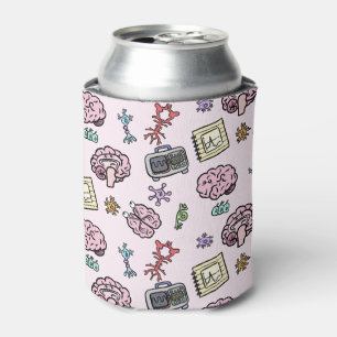 Cute Neuroscience Pattern Can Cooler