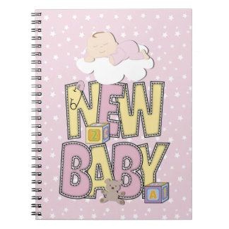 Cute New Baby Girl iPad notebook