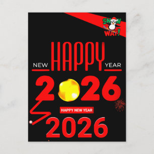 Cute New Years Eve 2025 Family Tee Holiday Postcard