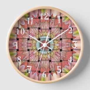 Cute Nice and Lovely Woven Design Wall Clock