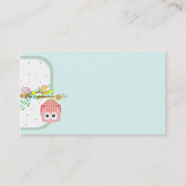 cute nice lovely businesscard for children and fun business card (Front)