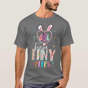 Cute NICU PICU L&D Nurse Easter Day Stethoscope Cu T-Shirt