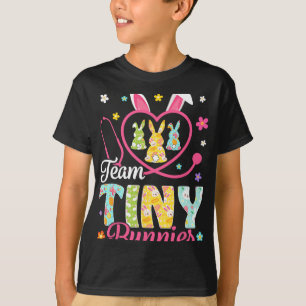 Cute Nicu Picu Landd Nurse Easter Day Stethoscope  T-Shirt