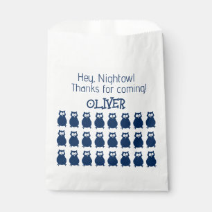 Cute Night Owl Birthday Slumber Party  Favour Bag