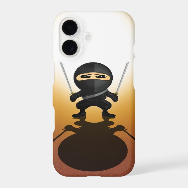 Cute Ninja Boy Anime Warrior Katana Aesthetic (Back)