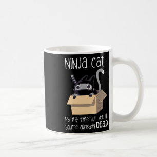 Cute Ninja Cat Coffee Mug