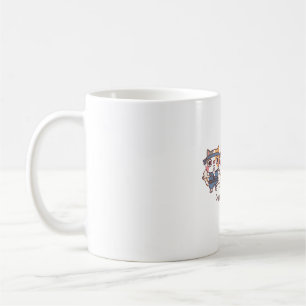 Cute Ninja Copycat Ninjutsu Coffee Mug