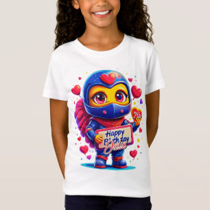 Cute Ninja Romance! Special Gift Birthday Moment T-Shirt
