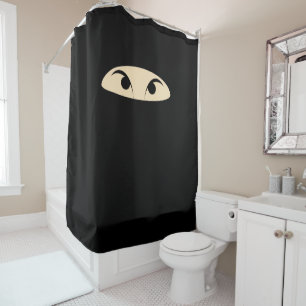 Cute Ninja Shower Curtain