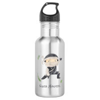 Cute Ninja Warrior - Kids Custom Name