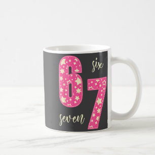 Cute Nk 67 Meme Six Seven Funny Women Girls  Coffee Mug