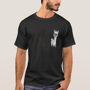 Cute No Prob Llama Rainbow Animal Retro Vintage T-Shirt