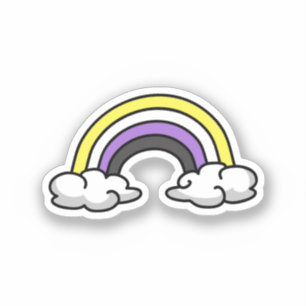 Cute Nonbinary Rainbow
