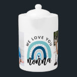 Cute Nonna Photo Rainbow<br><div class="desc">This cute We Love You Nonna rainbow mug is sure to make her smile every time she drinks her coffee ♥ The photograph are for illustrative purposes and can be changed to your own.</div>