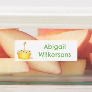 Cute noodles snake cartoon personalised