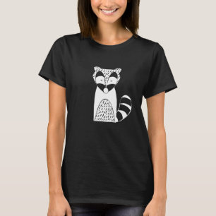 Cute Nordic Winter Fox Novelty Scandinavian Christ T-Shirt