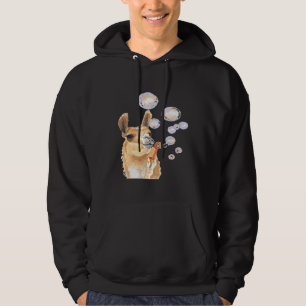 Cute  novelty Alpaca Llama  party birthday Hoodie