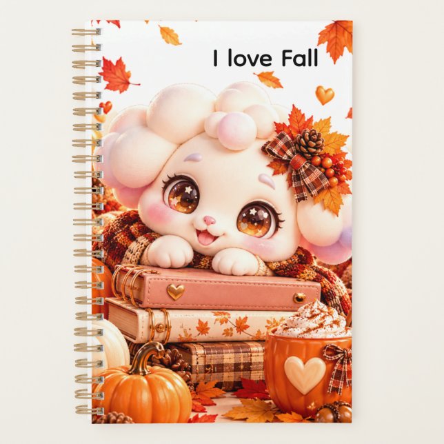 Cute Nubi Fall Planner Editable (Front)