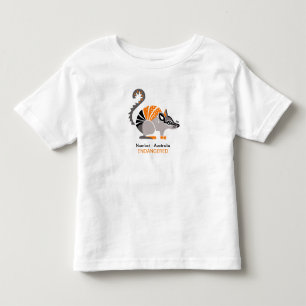 Cute  NUMBAT - Animal graphic - Nature Toddler T-Shirt