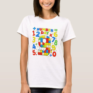Cute Numbers Learning Cartoon Graphic T Shirt Kids