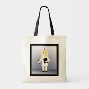 Cute Nurse 4 Budget  Tote Bag