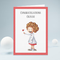 Cute Nurse Doctor Girl Graduation
