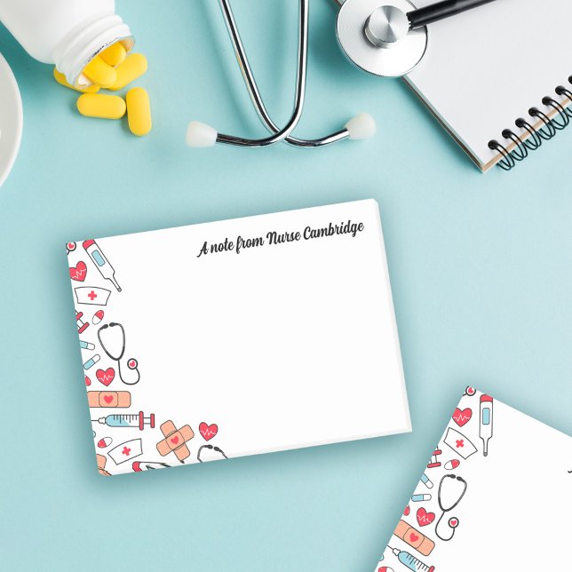 Cute Nurse Items - A Note From the Nurse (Creator Uploaded)