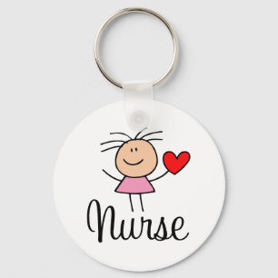 Cute Nurse Keychain
