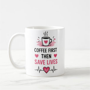 Cute Nurse Mug Nurse Life Gift for Nurse