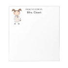 Cute Nurse Notepad