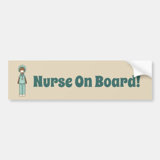 Funny Nurse Bumper Stickers & Car Stickers Zazzle UK