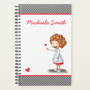 Cute Nurse Personalised Planner