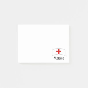 Cute Nurse Personalized Sticky Notes