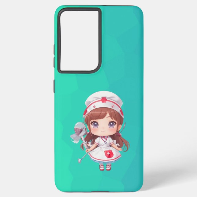 Cute Nurse phone case (Back)