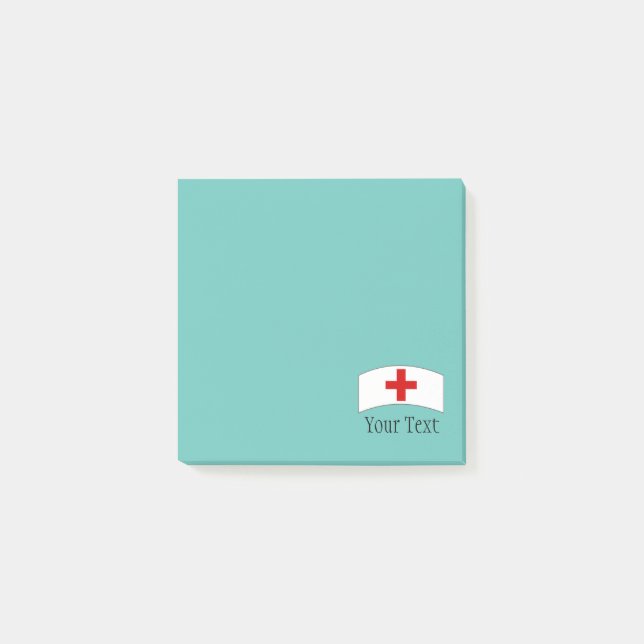 Cute Nurse Post-It Sticky Notes (Front)