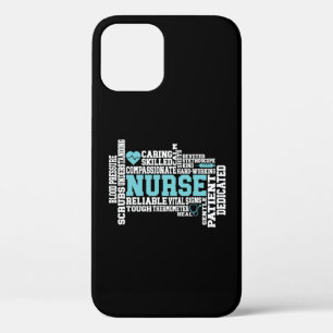 Cute Nurse RN LVN Nursing School Medical iPhone 12 Case