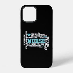 Cute Nurse RN LVN Nursing School Medical iPhone 12 Case