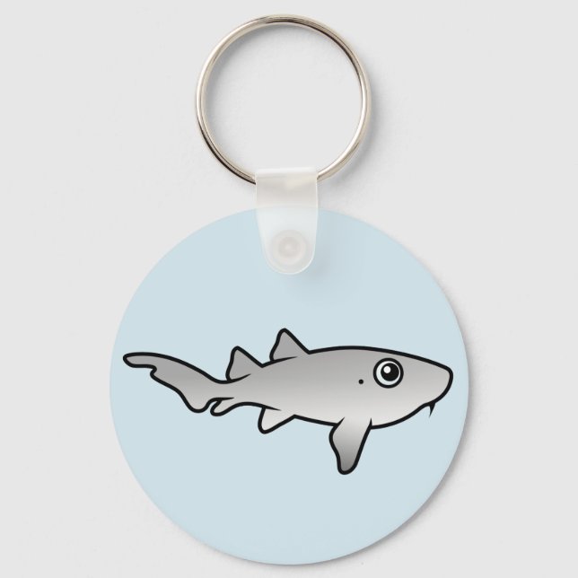 Cute Nurse Shark Key Ring (Front)