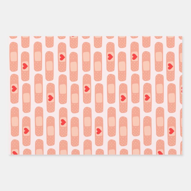 Cute Nurse Wrapping Paper (Front)