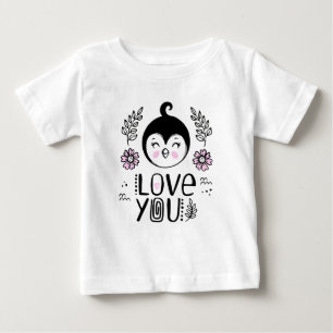 Cute Nursery Animals 2025 Holiday  Baby T-Shirt