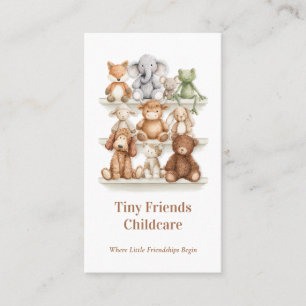 Cute Nursery Daycare or Baby Sitting Business Card