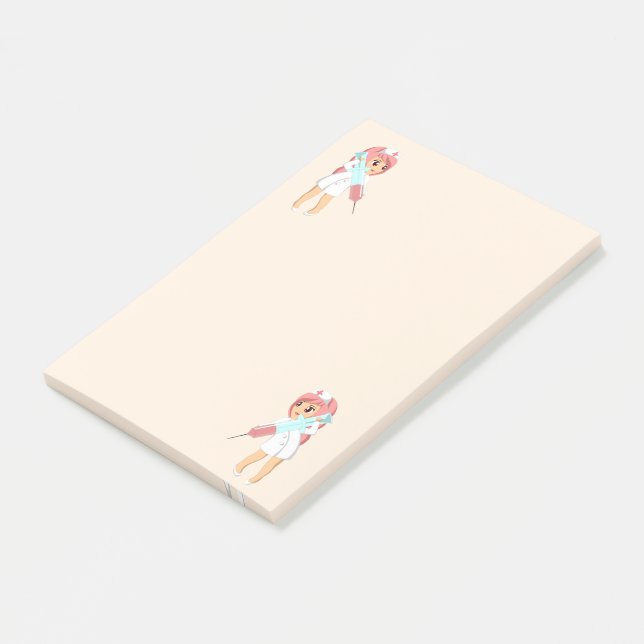 Cute Nurses Post-it Notes (Angled)