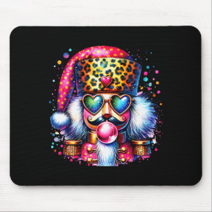 Cute Nutcracker Blowing Bubble Gum Nk Christmas Pa Mouse Mat