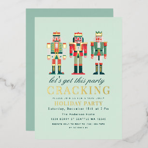 Cute Nutcracker Christmas Holiday Party
