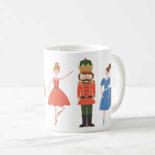 Cute Nutcracker Personalized Christmas Coffee Mug